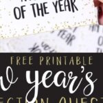 50+ Free New Year's Eve Printables to Ring in 2021