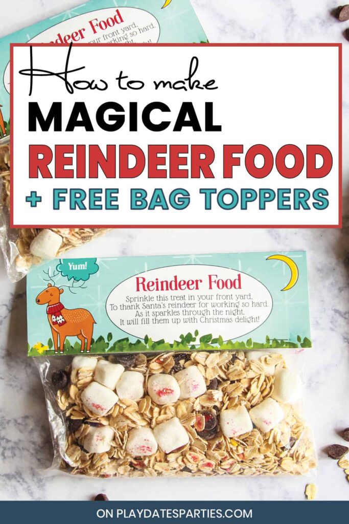 Reindeer Food Poem Printable - Use On Your Own Reindeer Food