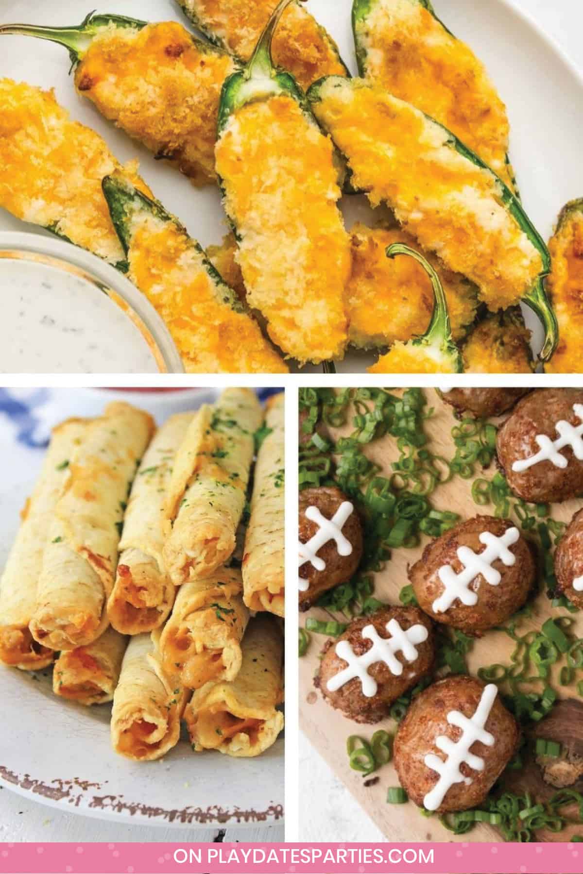 Fun Game Day Appetizers and Party Food