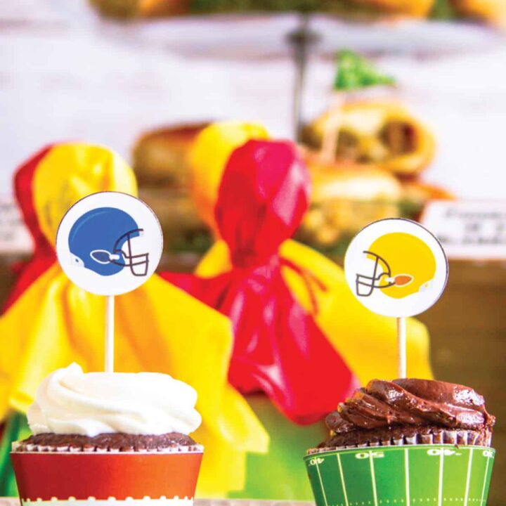 Image for Football Party Printables (Giant Bundle!)