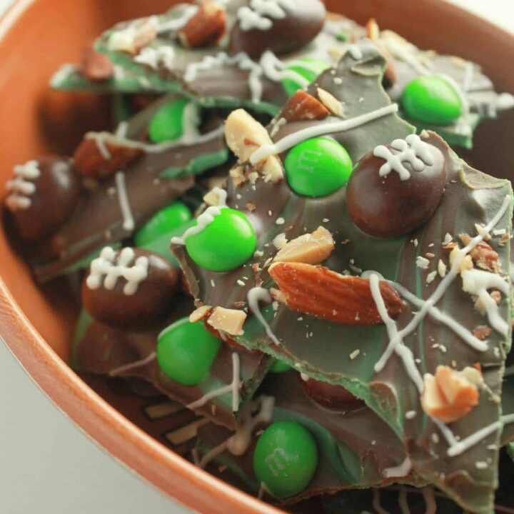 Image for Chocolate & Almond Football Bark