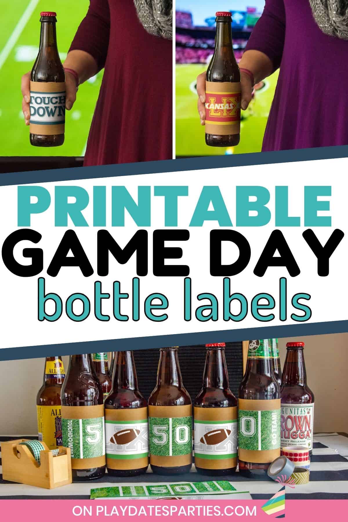 Printable Big Game Games Bundle for the Super Bowl – Hey, Let's Make Stuff