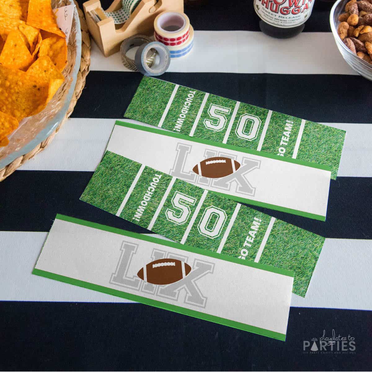 Printable Super Bowl 53 Party Props Sheet