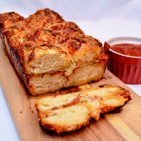 Image for Pepperoni Pizza Bread | Recipe