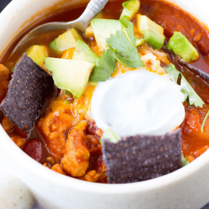 Image for The BEST Ever Instant Pot Turkey Chili Recipe