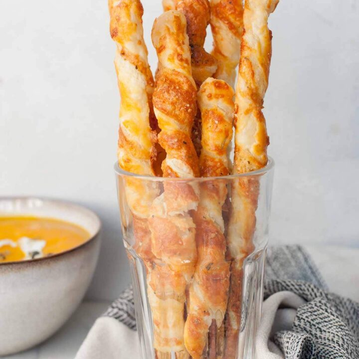 Image for Puff pastry cheese straws