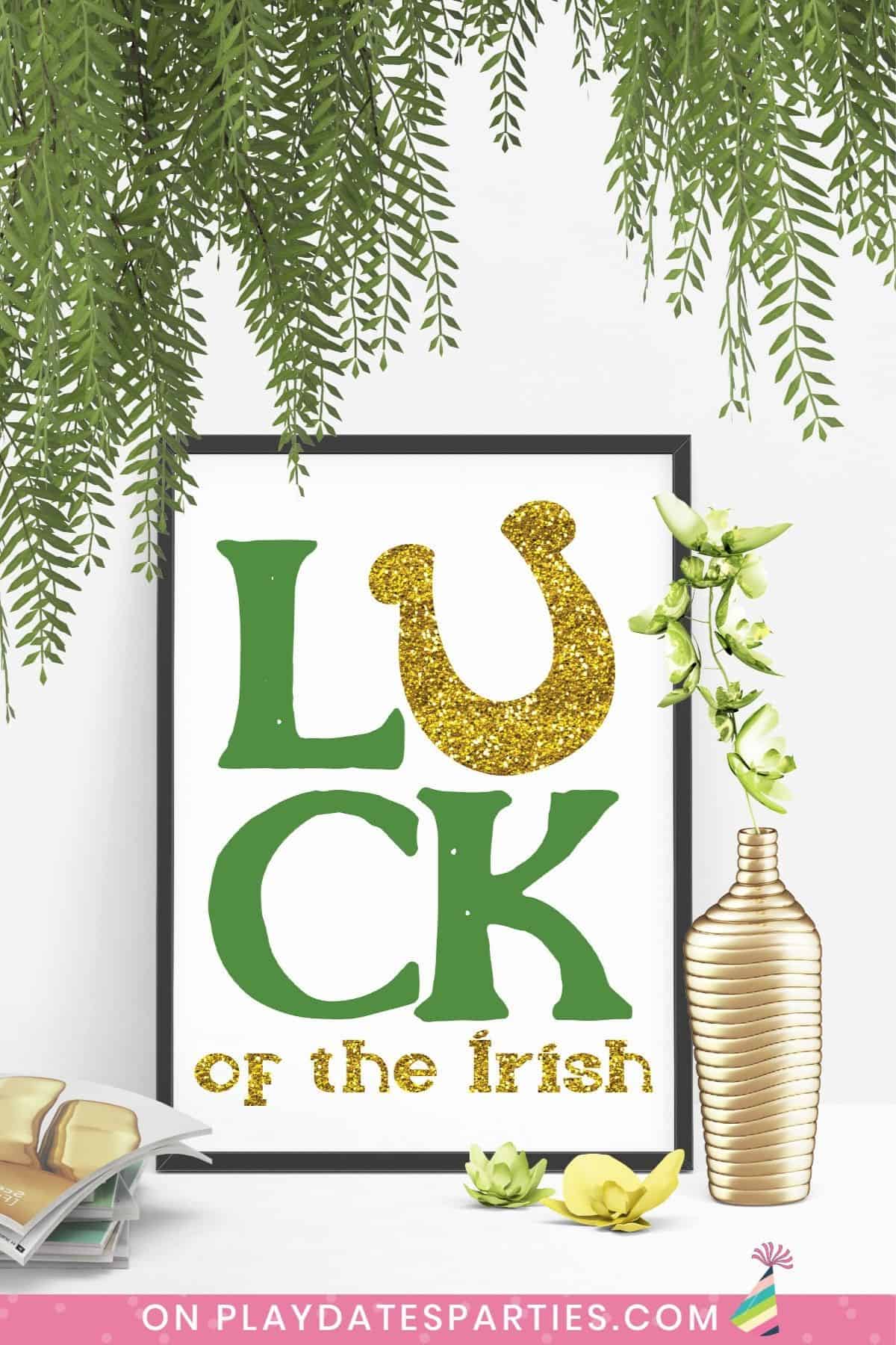 Free art print of Happy St. Patricks day poster