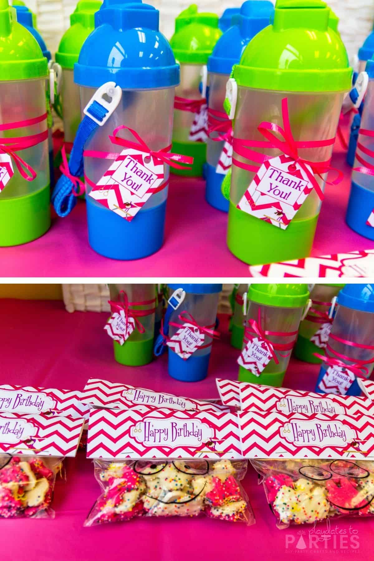 Gymnastics Party Favors: 30 Party Favor Ideas