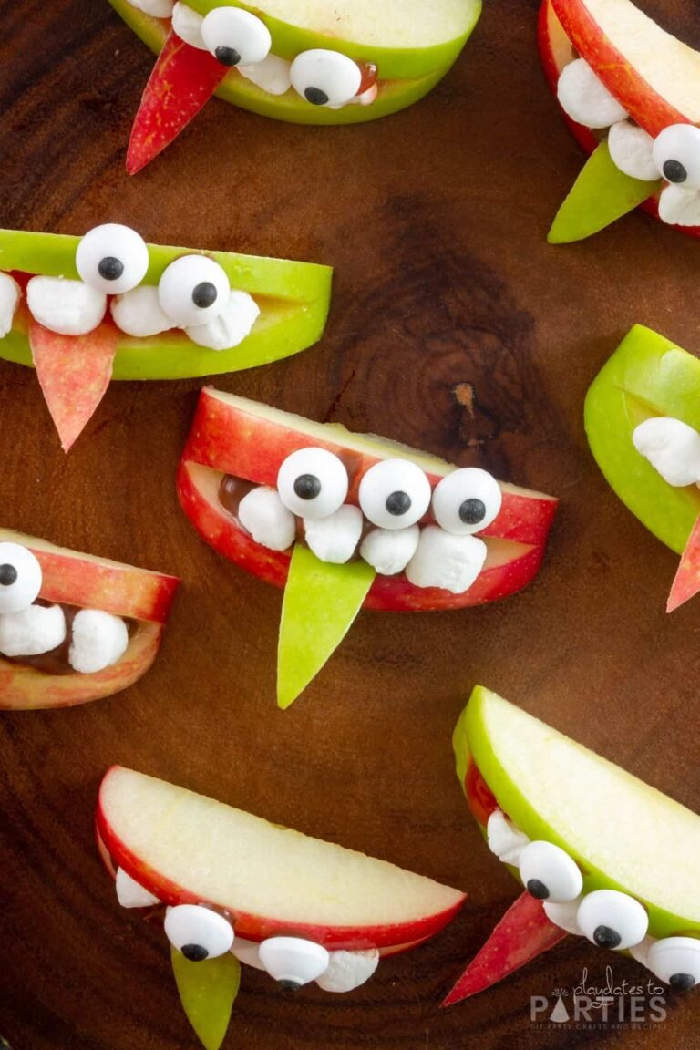 Monster Apple Teeth for Halloween