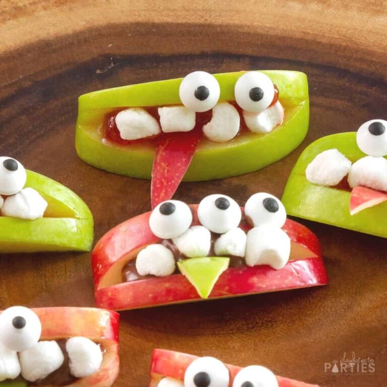 Monster Apple Teeth for Halloween