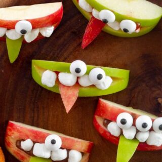 Monster Apple Teeth for Halloween