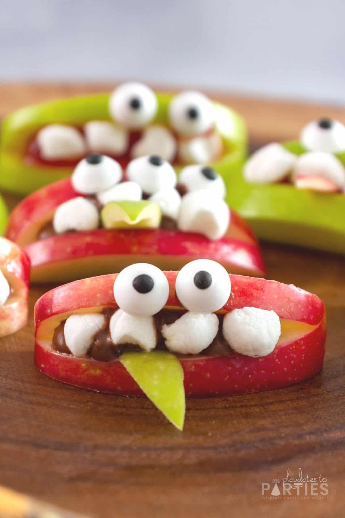 Apple Teeth Fun Snack for the Kids - FSPDT