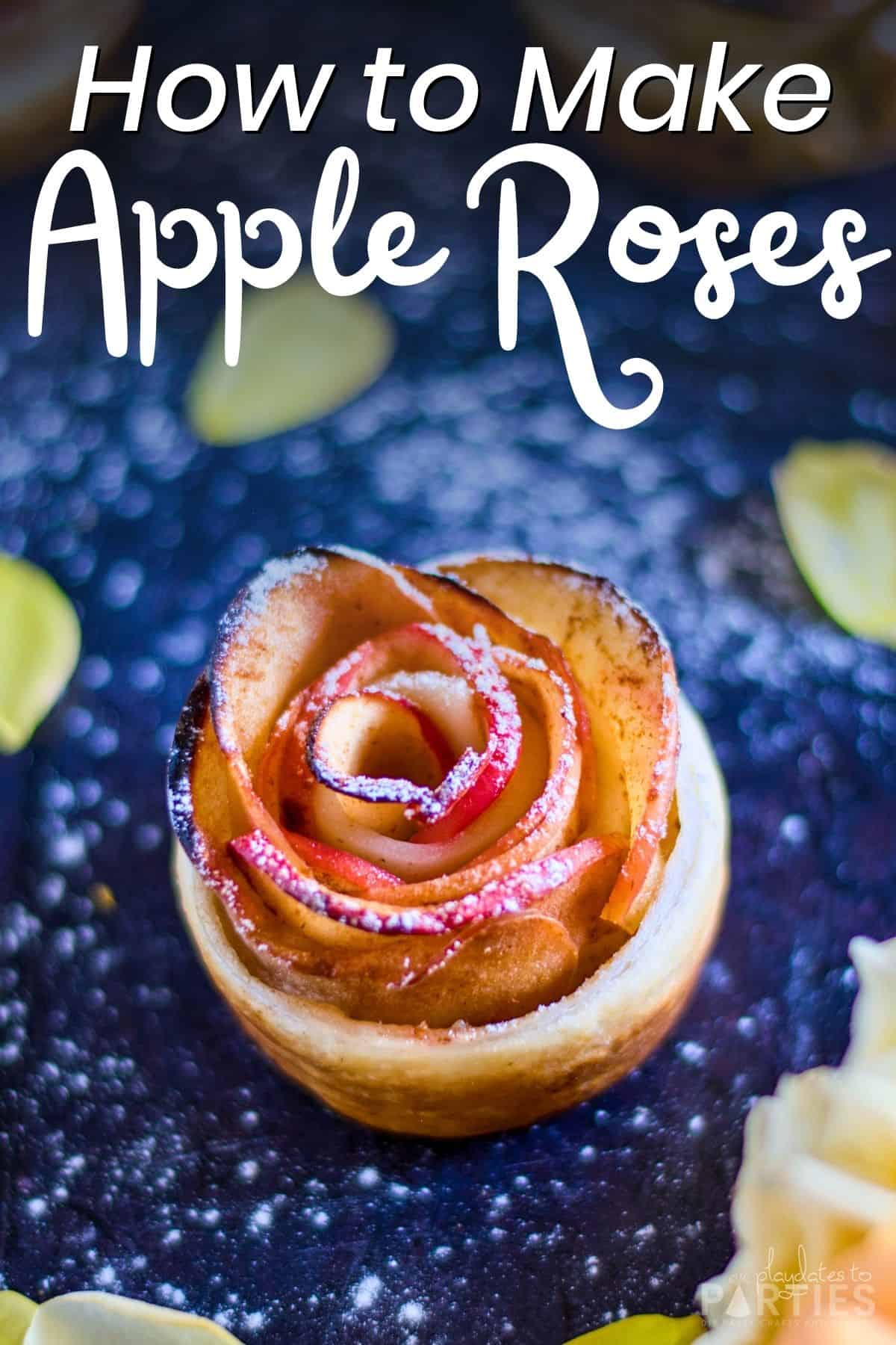 Easy Puff Pastry Apple Roses - House of Nash Eats