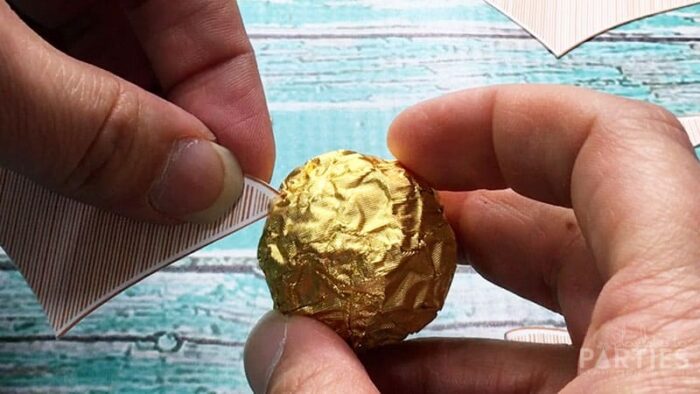 Ferrero Rocher Golden Snitch Wings (Tutorial + Printable)