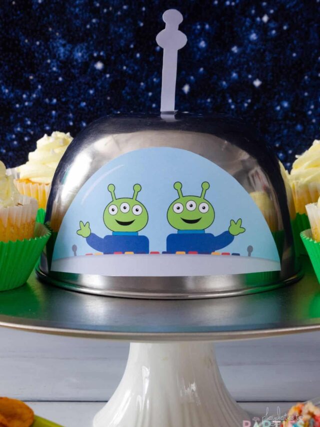 Alien Party UFO Decoration Playdates to Parties