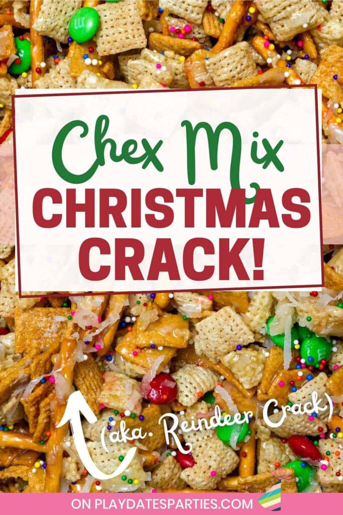 Chex Mix Christmas Crack Candy Recipe