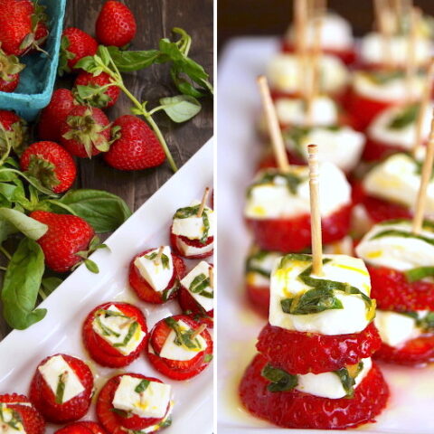 Image for Strawberry Caprese with Lemon and Basil
