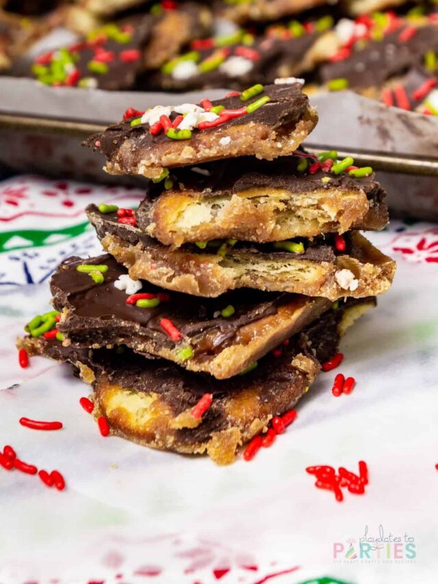 Ritz Cracker Christmas Crack Recipe Playdates to Parties