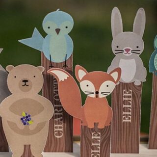 Image for Personalized Animal Bookmark