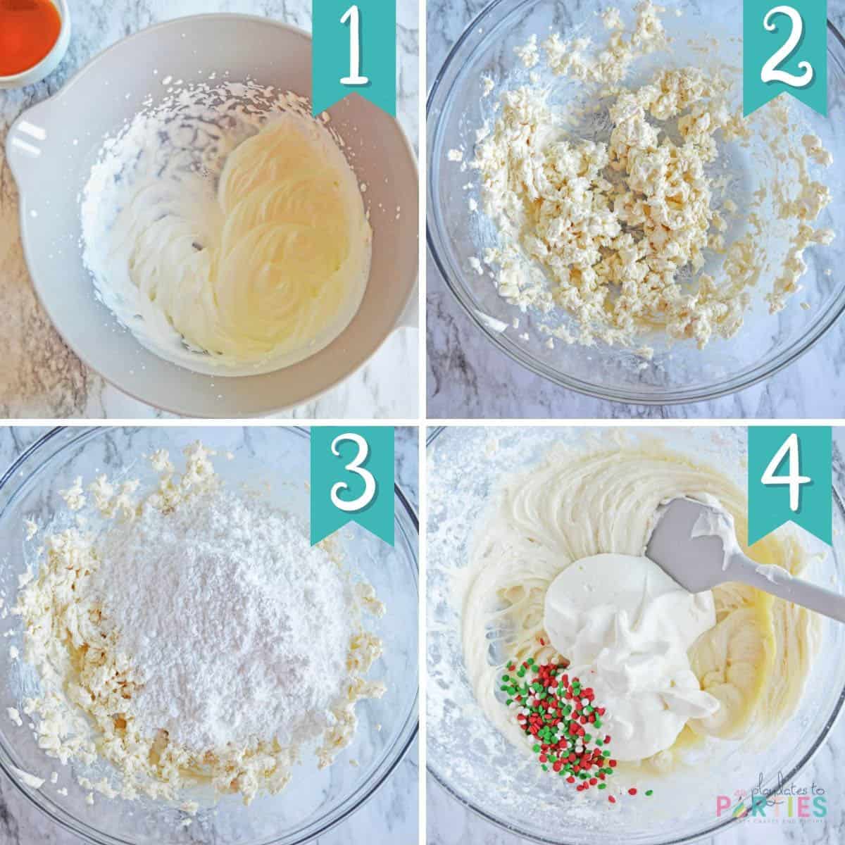 How to make sugar cookie dip in 4 steps.