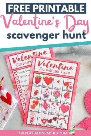 Valentine's Day Scavenger Hunt