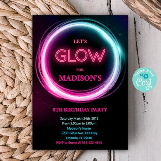 Glow Party Ideas | Everything you Need for a Spectacular Party