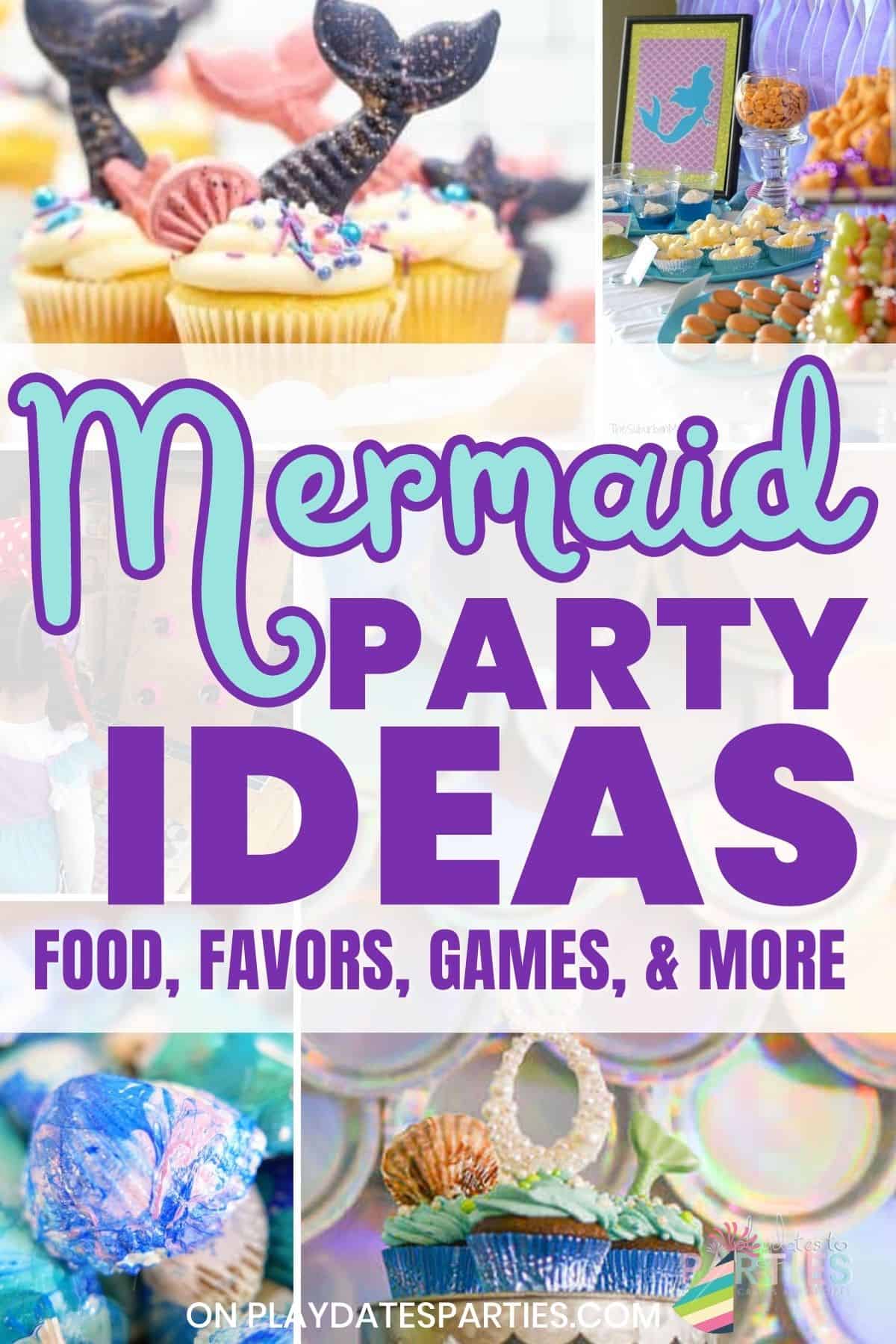 30+ Mermaid Party Ideas - Happiness is Homemade