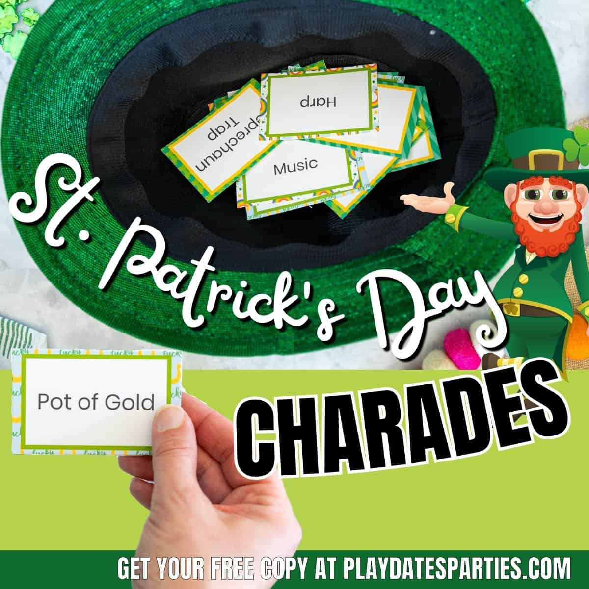 Free Printable St. Patrick’s Day Charades