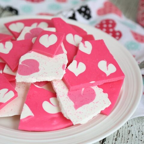 Image for Swirled Hearts Valentines Chocolate Bark