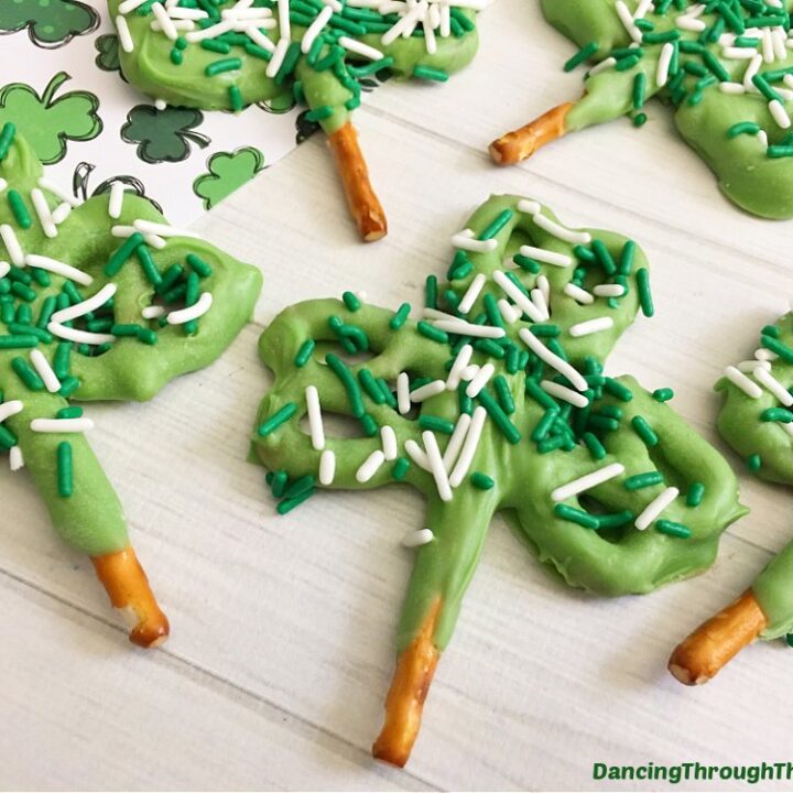 Image for Shamrock Pretzel Pops - Easy Treats For St. Patrick's Day!
