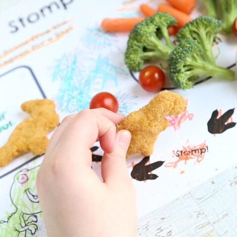 Image for Free Printable Dinosaur Coloring Activity Placemat