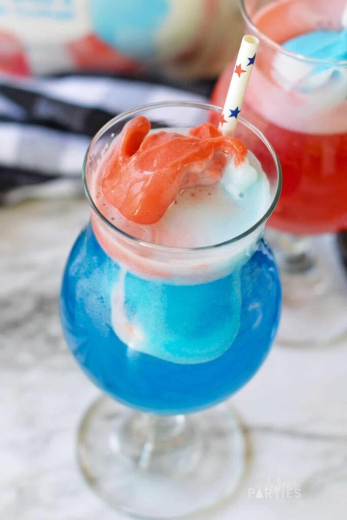 Red, White, and Blue Patriotic Punch