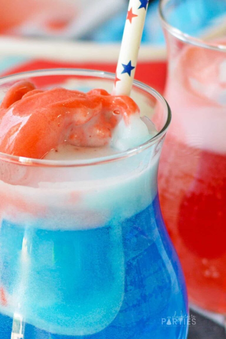 Red, White, and Blue Patriotic Punch