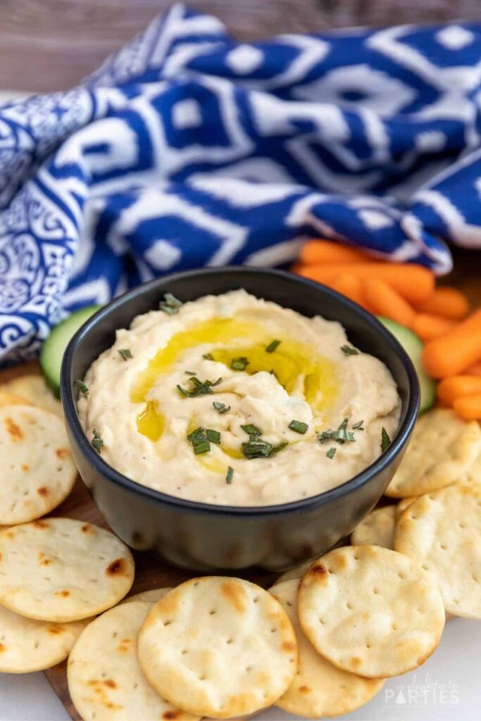 Creamy Homemade White Bean Dip