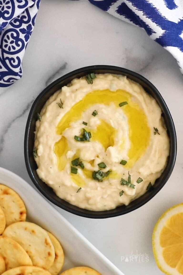 Creamy Homemade White Bean Dip