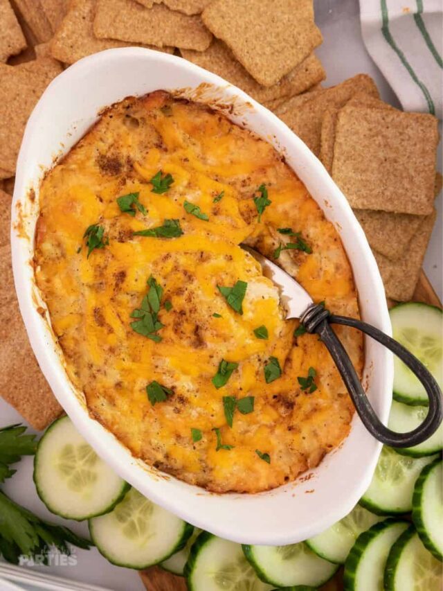 Hot Crab Dip Recipe with Old Bay - Playdates to Parties