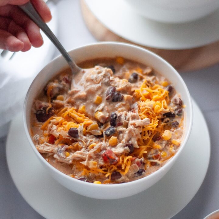 Image for Slow Cooker White Chicken Chili with Bacon
