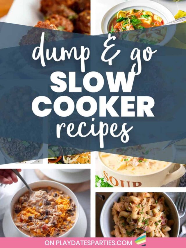 Easy Slow Cooker Dinner Recipes Playdates to Parties