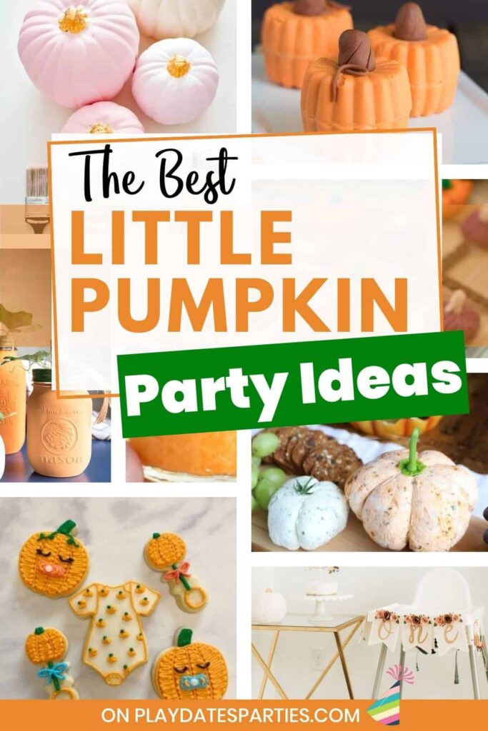 35+ Whimsical Ideas for a Little Pumpkin Party