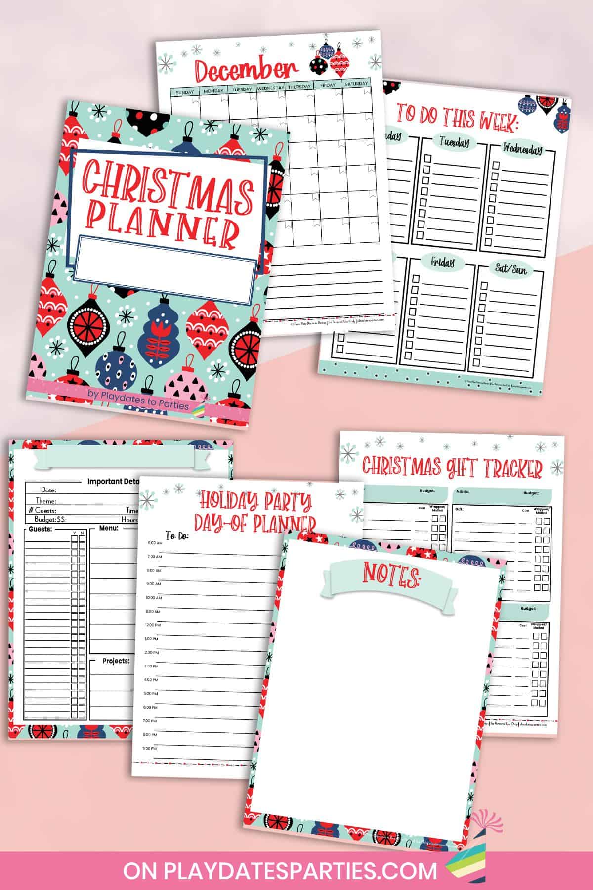 Free Christmas Planner for Busy Families