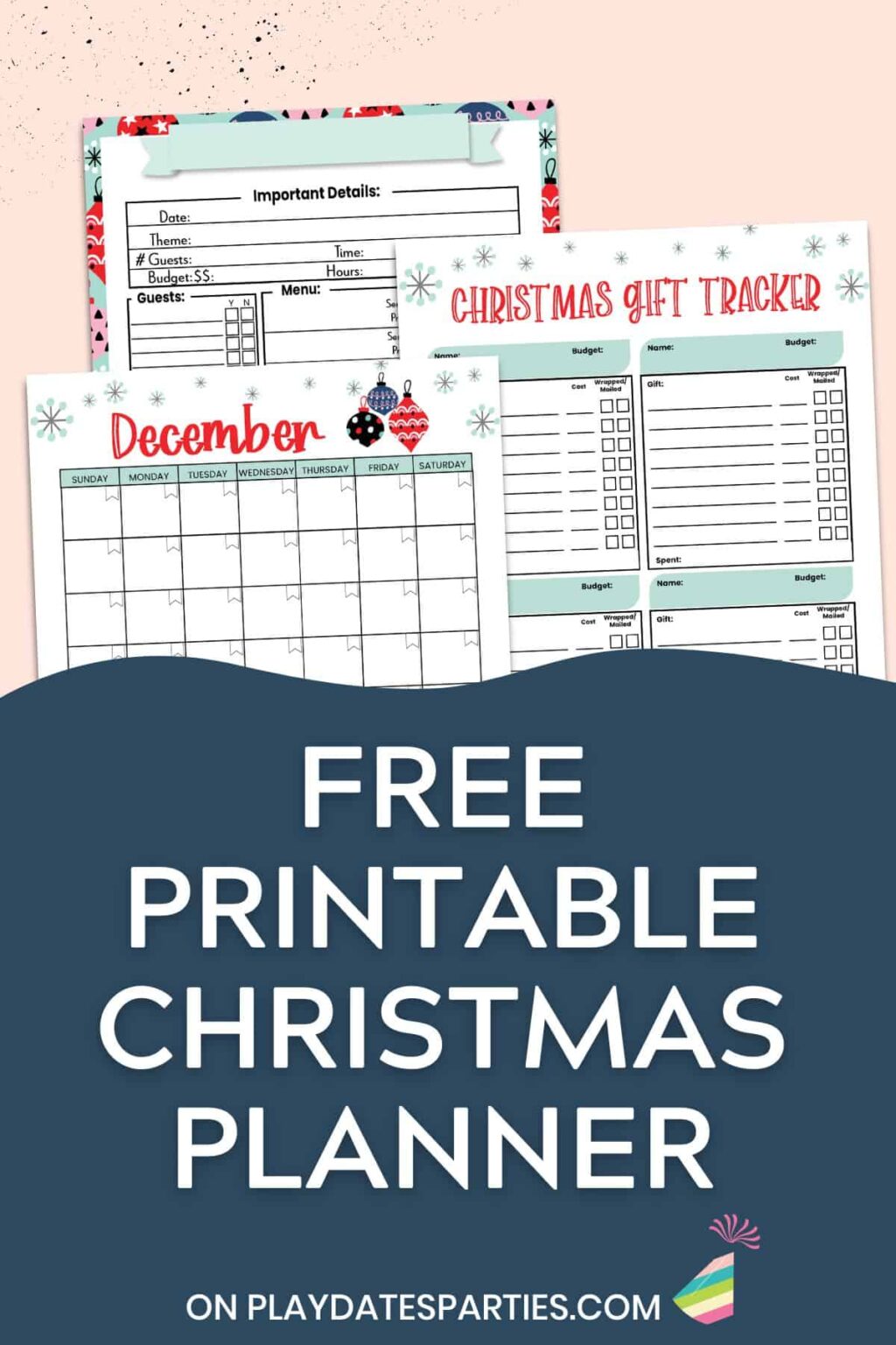 Free Christmas Planner for Busy Families