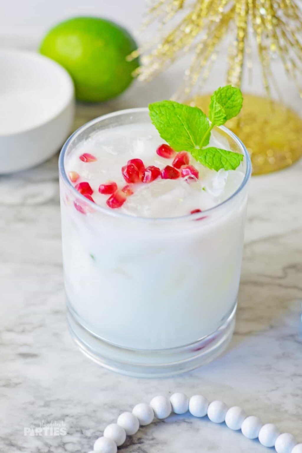 White Christmas Mojito