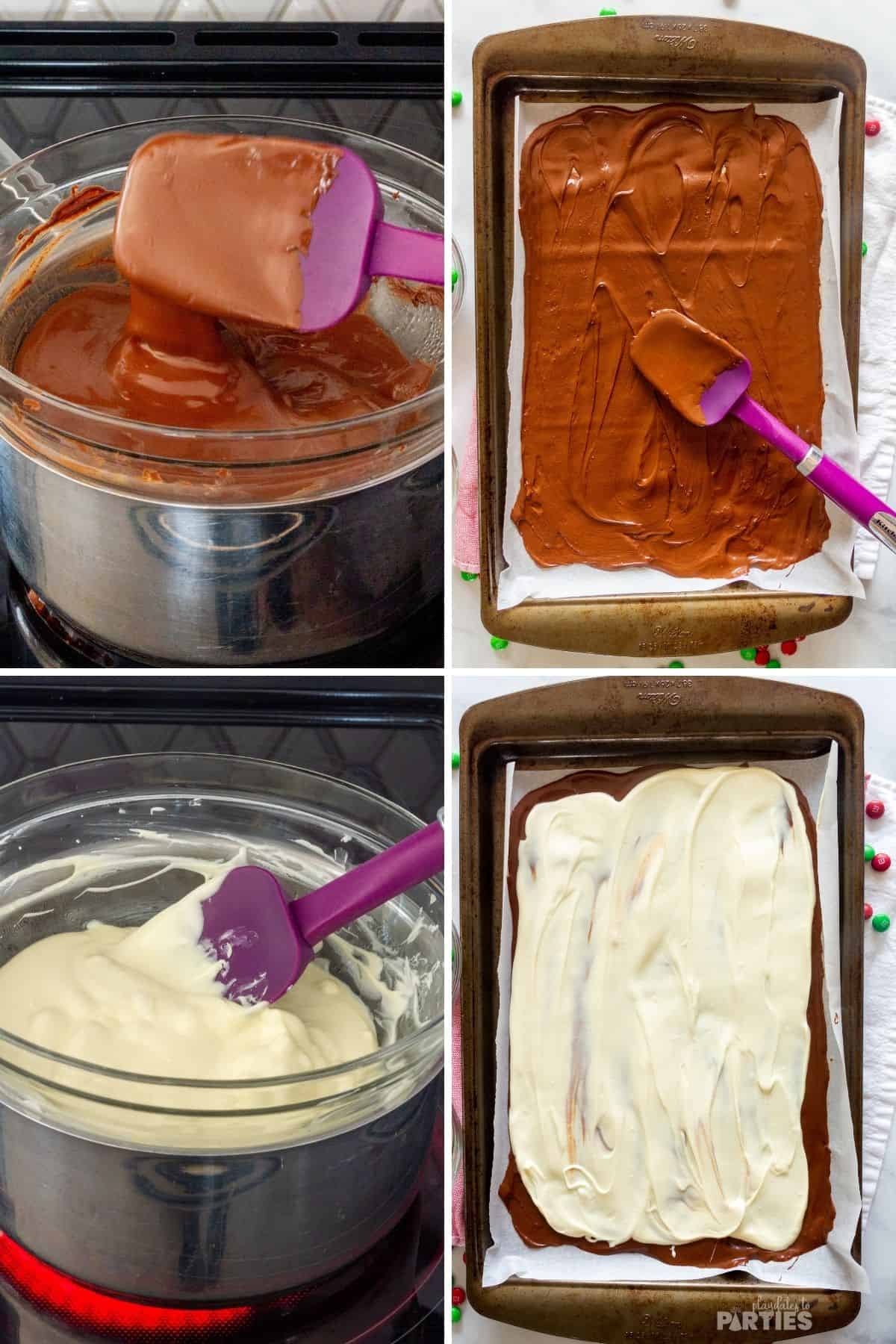 How to make candy bark.