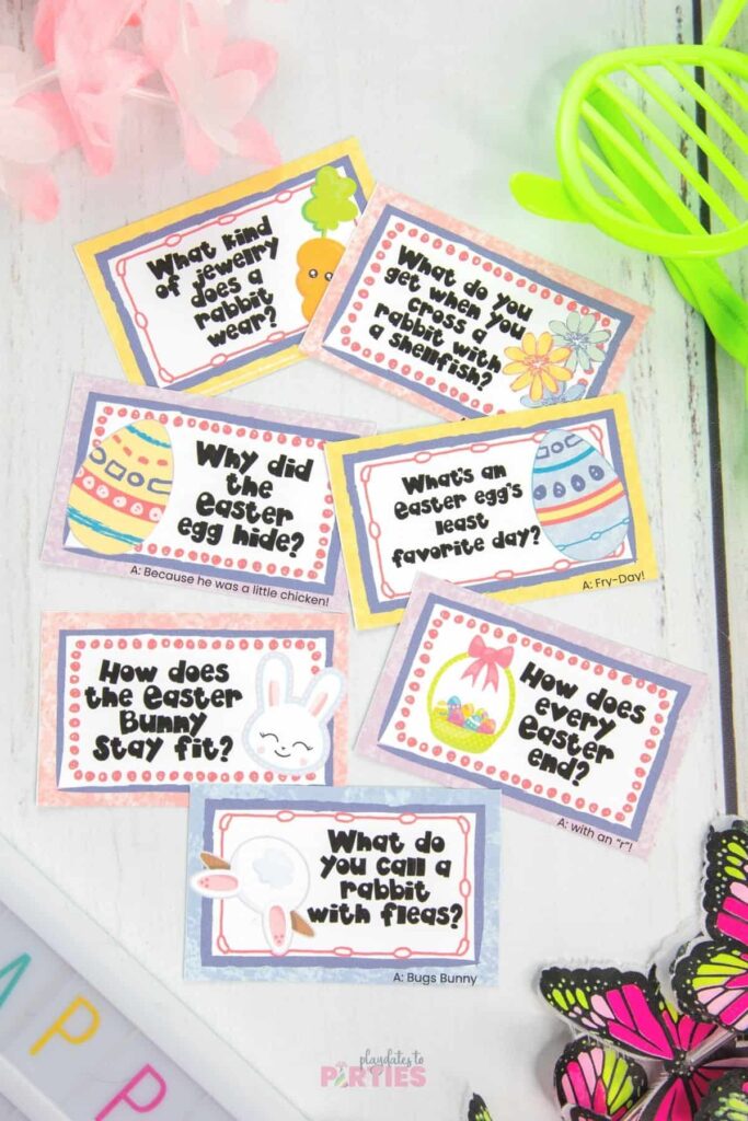 Free Printable Easter Lunch Box Jokes