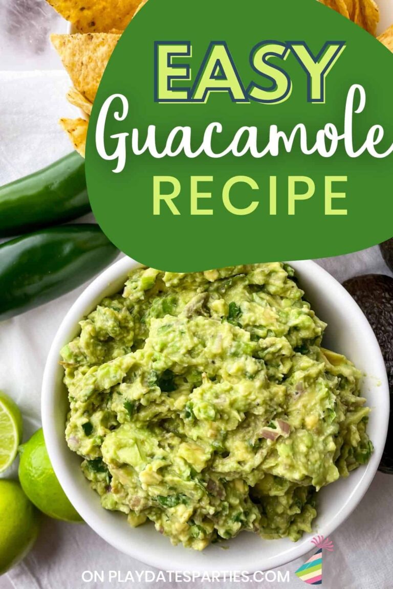 Easy guacamole recipe