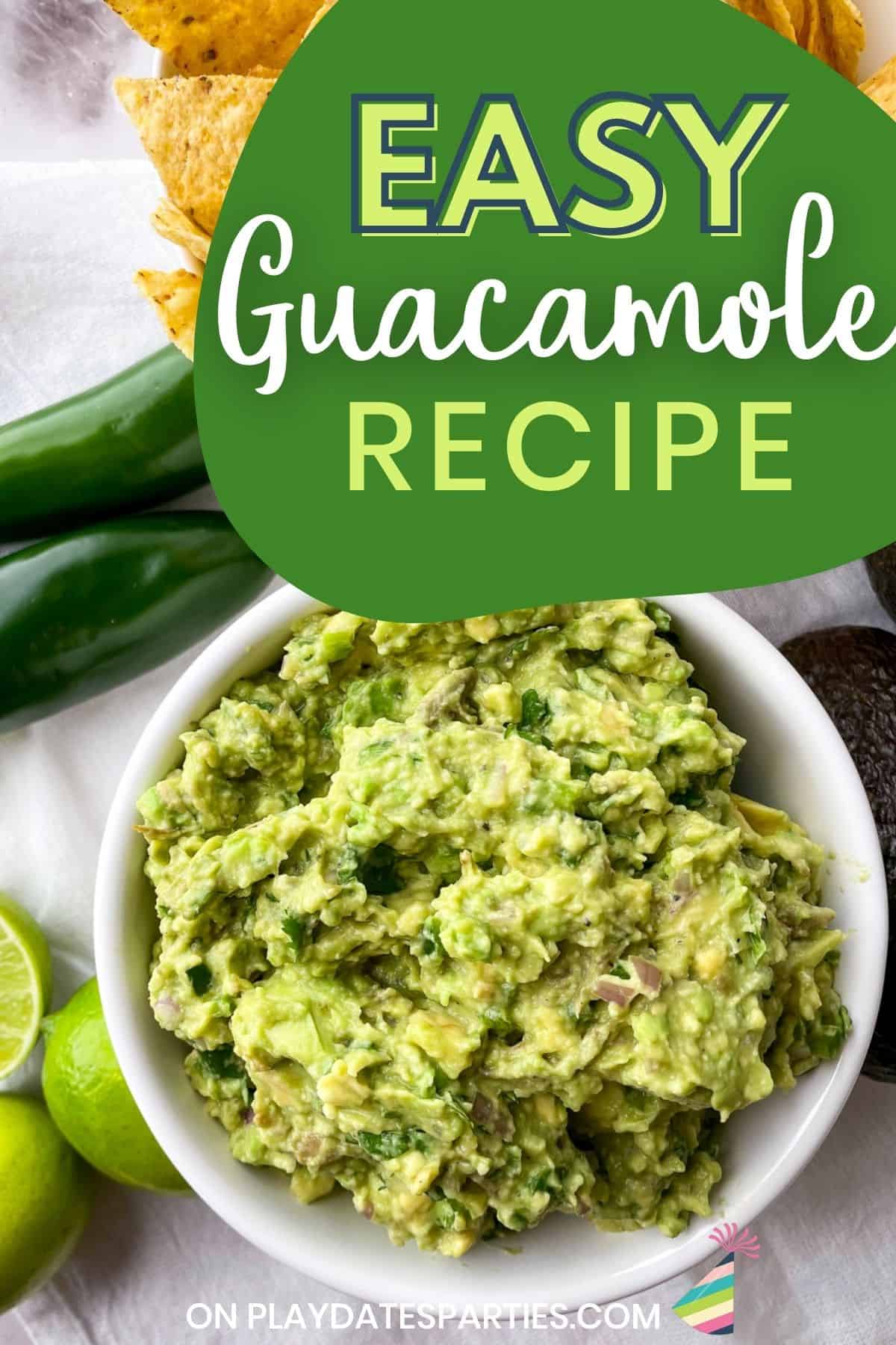 Easy guacamole recipe.