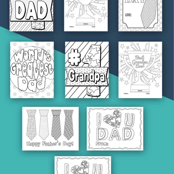 Image for Printable Father's Day Coloring Pages