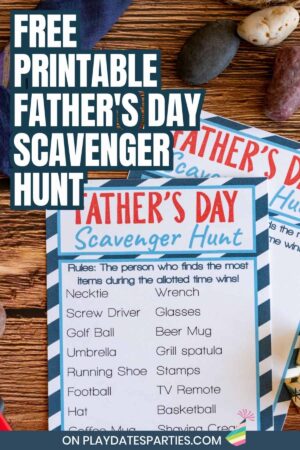 Free Printable Father's Day Scavenger Hunt