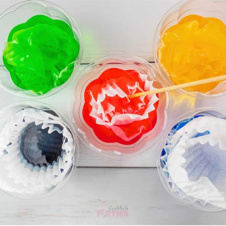 How to Dye Coffee Filters with Food Coloring