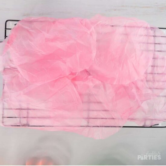 How to Dye Coffee Filters with Food Coloring